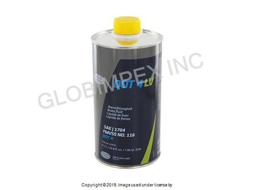 BMW/MINI (1967-2023) Brake Fluid - DOT 4 Low Viscosity (1 Liter) PENTOSIN