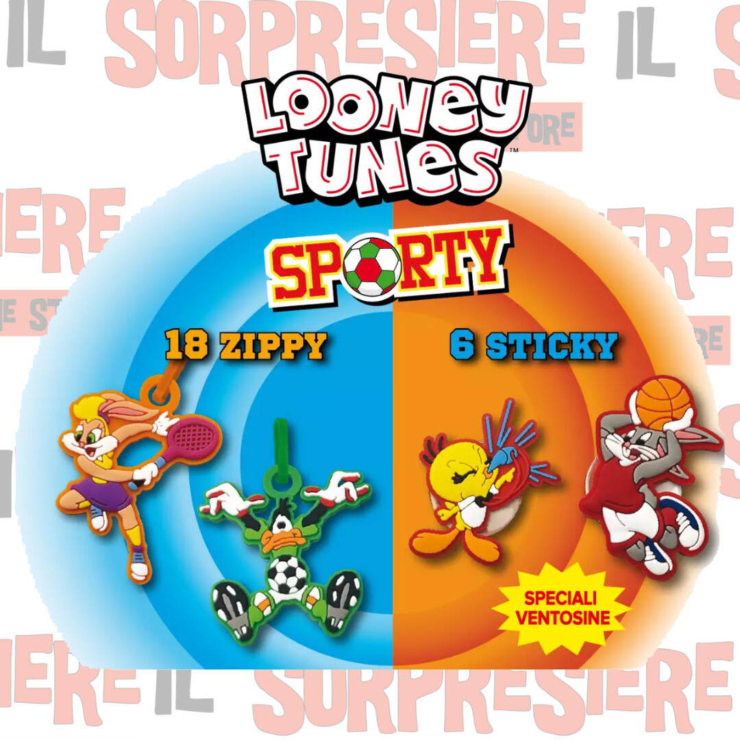 Looney Tunes Sporty Personajes A Elegir Parma Regalo Merienda 2024 ABC