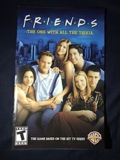 Friends PS2 Sony PlayStation 2 The One With All the Trivia - MANUAL ONLY