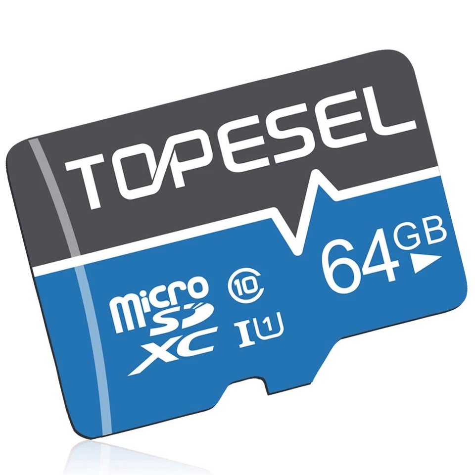 64GB Micro SD Card C10 Micro SDHC UHS-I Memory Card U1 TF Card For Phone Cameras - Image 3 of 4