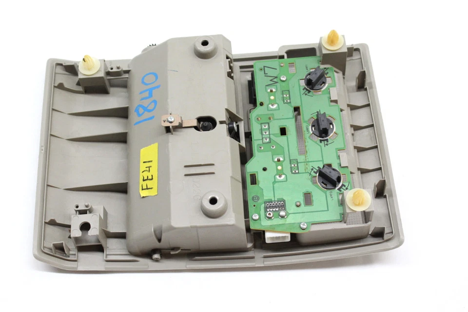 2006 TOYOTA PRIUS DOME LIGHT OVERHEAD CONSOLE FE41 TAN OEM 04 05 06 07 08 09 - Image 3 of 4