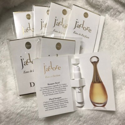 Dior J'adore Eau de parfum Spray Vial 10ml = 1ml x 10ml | eBay