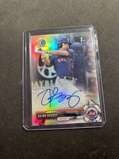 Quinn Brodey 2017 Bowman Chrome #CDA-QB Auto Refractor /499