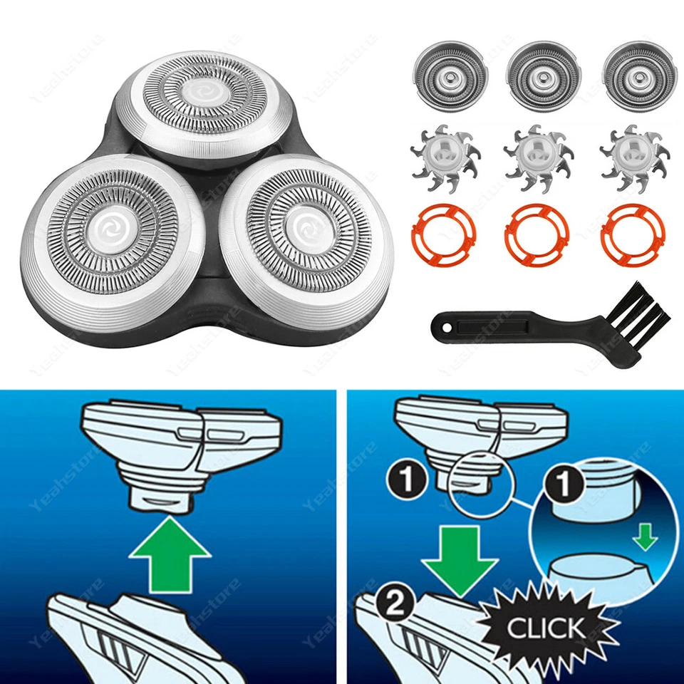 For Philips Series 9000 Replacement Shaver Shaving Heads and Blades SH90 RQ10/12