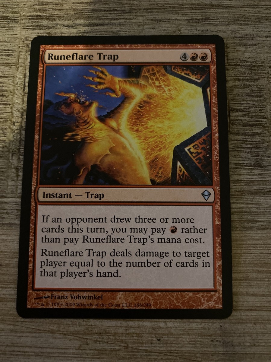 Runeflare Trap *Uncommon* Magic MtG x1 Zendikar @174 | eBay