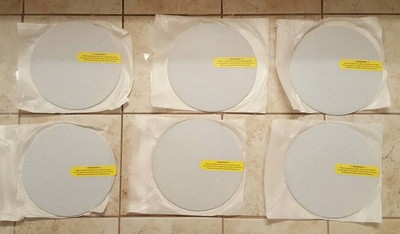 Revel By Harman White Round Ceiling Speaker Grill For 8 Speakers