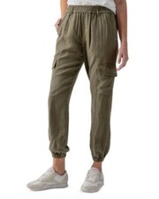 Sanctuary Rebel Relaxed Rebel Cargo Joggers- Burnt Olive- SZ XXL- NWT