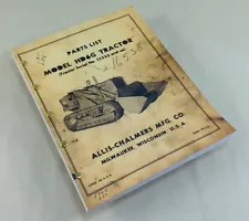 Allis Chalmers Hd6G Tractor Parts List Catalog Manual Crawler Loader High Lift