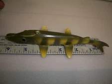 ICE KING BEAR CREEK PERCH PIKE FISH DECOY ICE SPEARING FISHING LURE ART