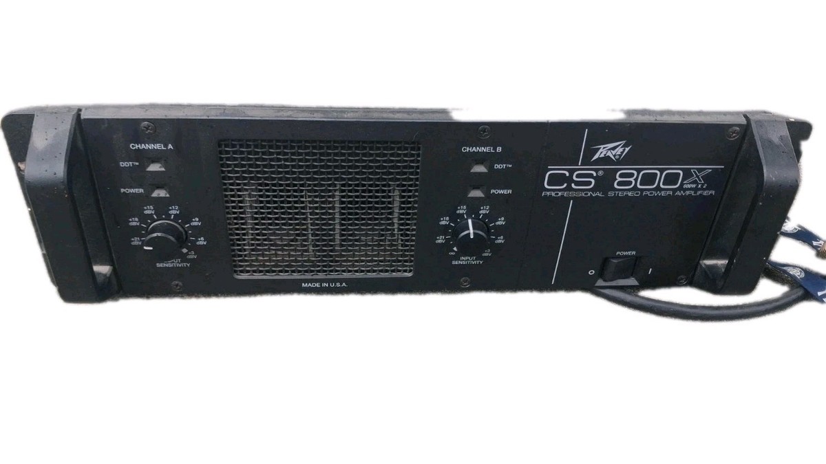 RARE Peavey CS 800X Professional Power Amplifier | Made in USA