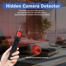 Mini Spy Hidden Camera Detector Signal Scanner Finder For Hotel Car Office Home