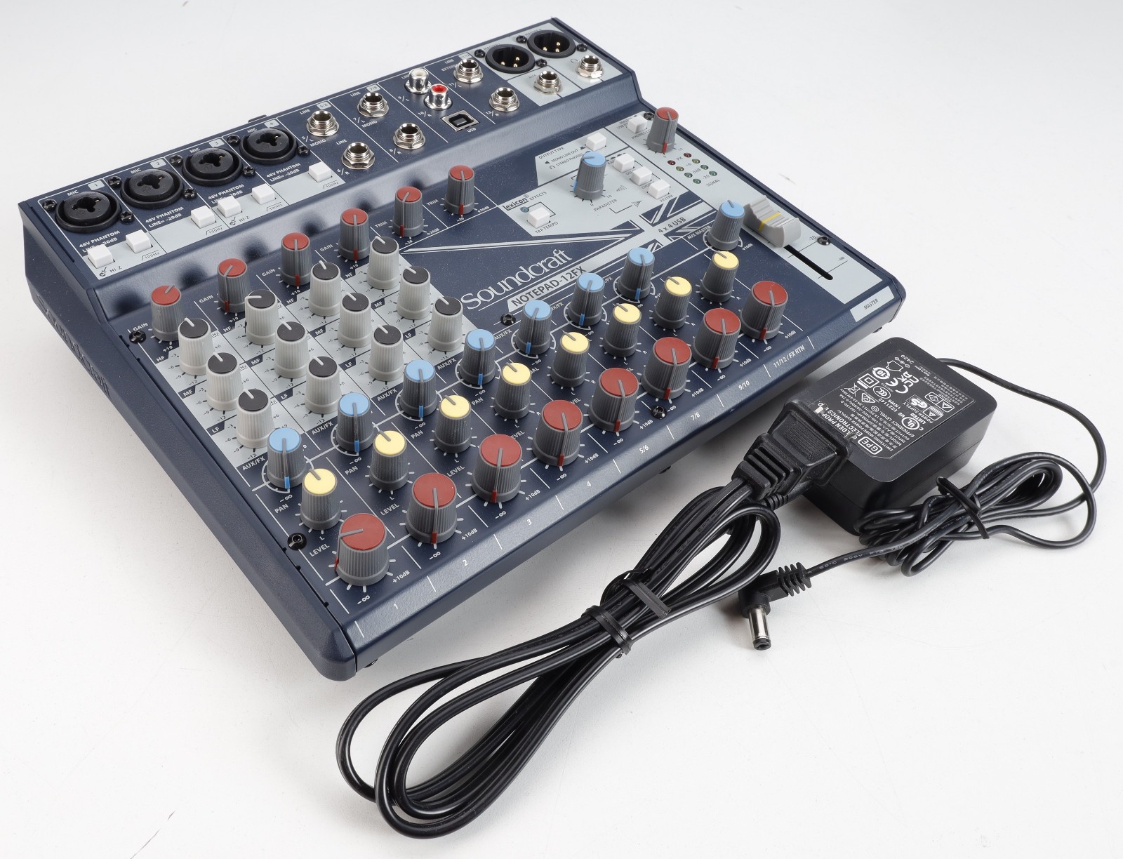 Soundcraft 12-ch Notepad Mixer w/FX