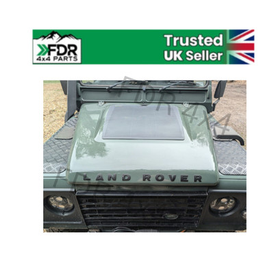 70W Solarpanel und Steuergerät für Land Rover Defender Puma - Motorhaube montiert