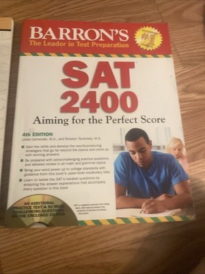 Barron's SAT 2400, 4th Edition by Roselyn Teukolsky M.S. and Linda Carnevale