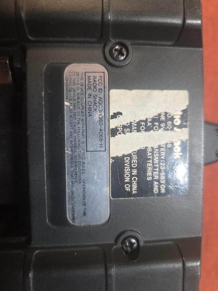 Vintage Radioshack Turbo Beetle 8 Controller Only! Missing Back Plate - Image 3 of 3