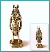 Messing Figur Anubis Statue &Auml;gypten Gott NEU
