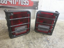 2007-2018 Jeep Wrangler Jk Oem Left Right Tail Light Lamp Pair 55077891