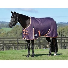 Image of WeatherBeeta ComFiTec Essential 220g Standard Turnout Rug - Plum/Orange