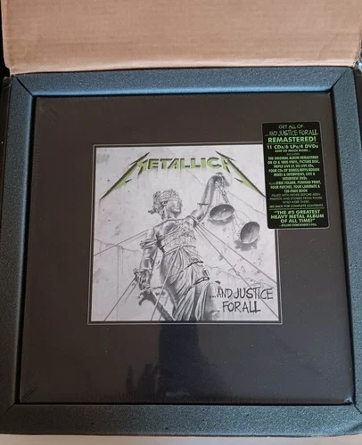 METALLICA …And Justice for All 2018 30th Anniversary Deluxe Box Set NEW + SEALED