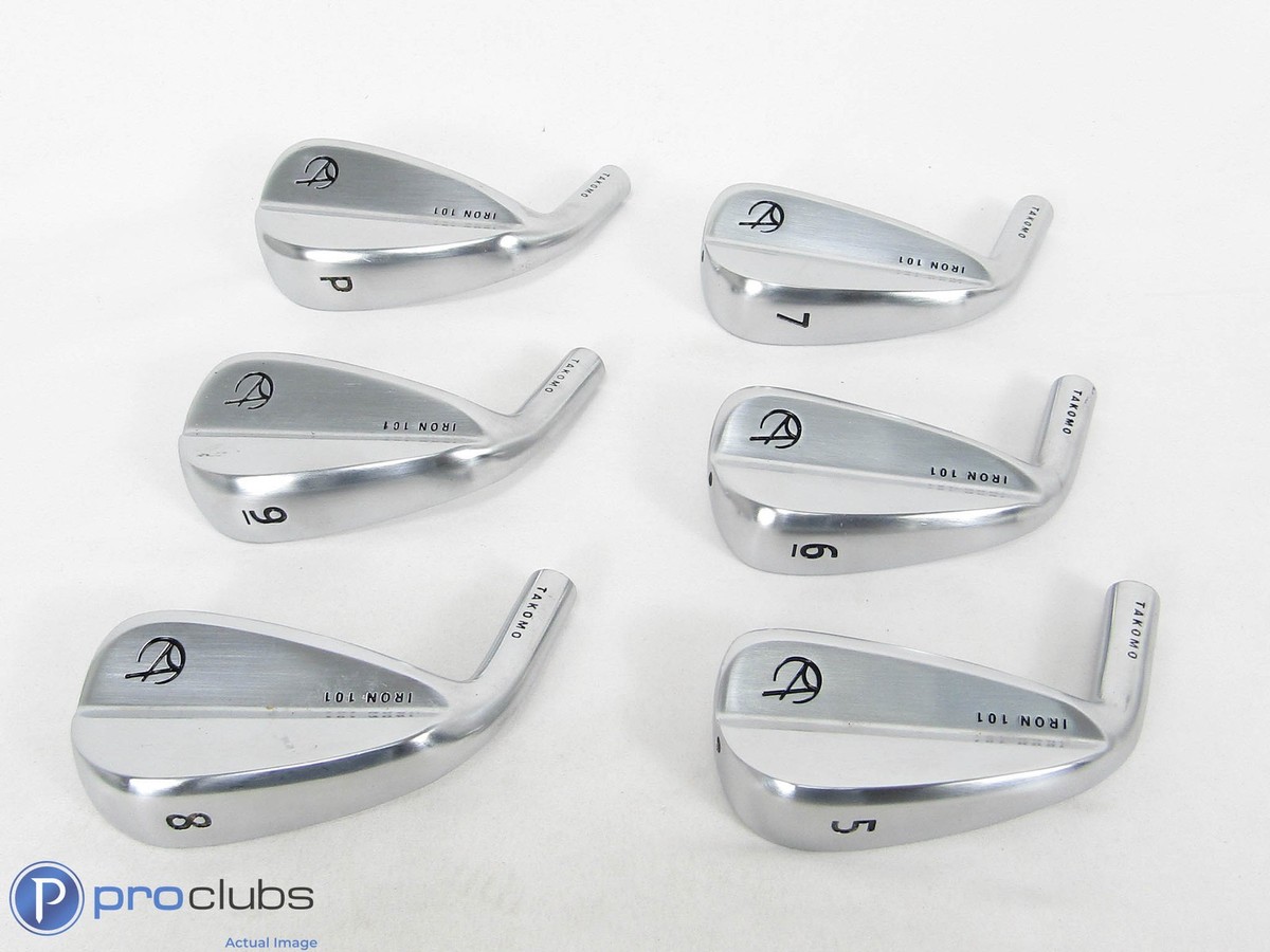 Left Handed! Takomo 101 5-PW - Iron Set Head Only - 454825 | eBay