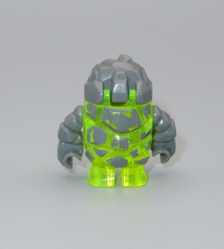Lego Rock Monster Sulfurix trans neon green Power Miners minifigure  8959