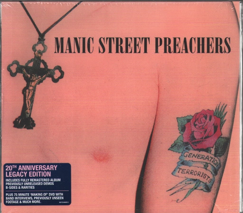 Manic Street Preachers Generation Terrorists CD set Europe Columbia 2012 20th