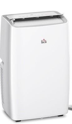 (GEBRAUCHT, LESEN) HOMCOM 12.000 BTU Tragbare Klimaanlage Luftentfeuchter Lüfter