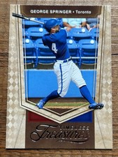 George Springer 2021 Panini Chronicles Timeless Treasures INSERT #16 Blue Jays