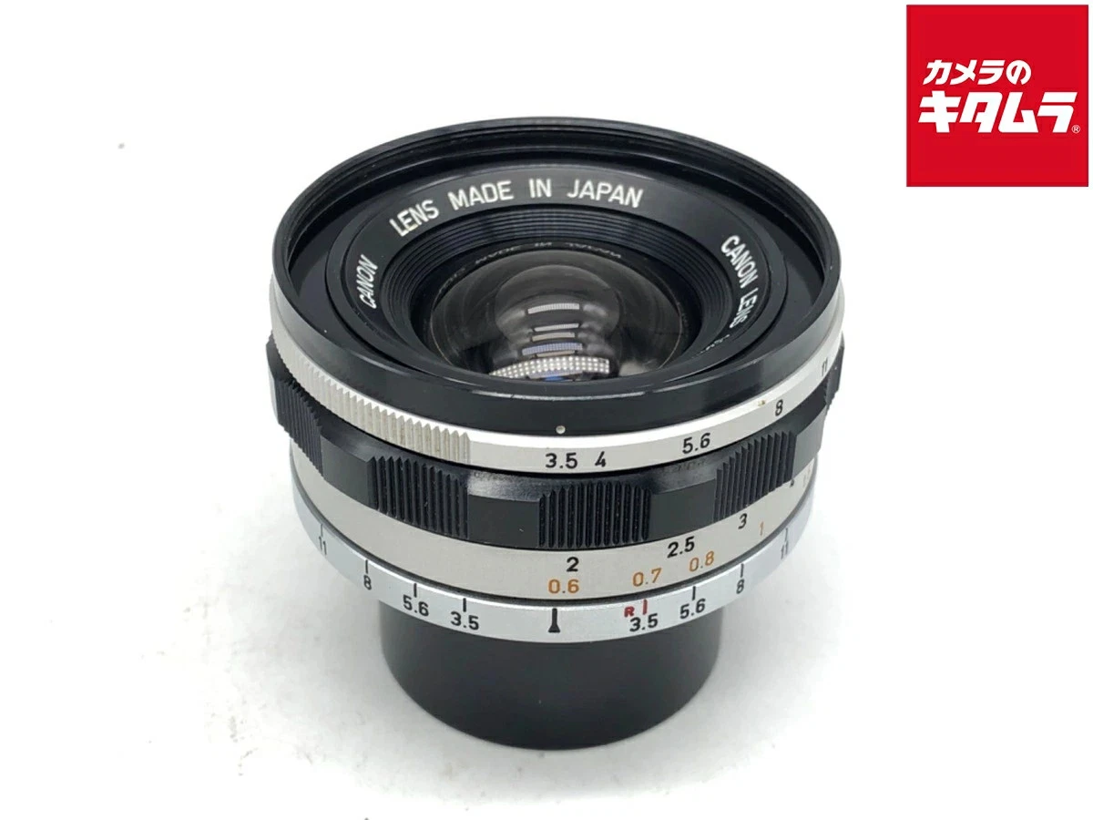 CANON 19mm f/3.5 LTMレンズ ライカ用ファインダーフィルター付 Canon f/3.5 Camera Lenses 19mm Focal for sale | eBay