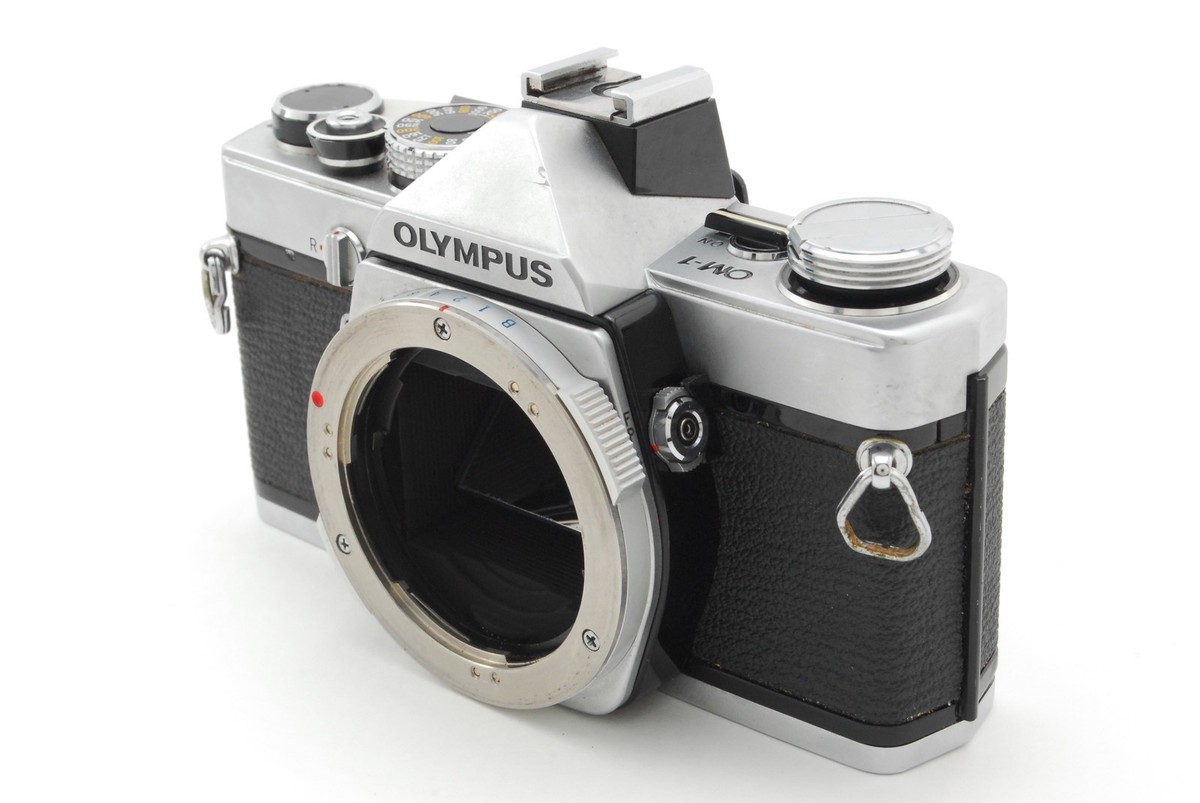 All Works [NEAR MINT] Olympus OM-1 Silver SLR Film Camera F.Zuiko