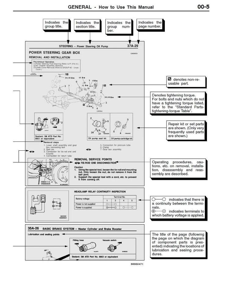 Mitsubishi Lancer Evolution VII  Workshop Service Manual USB 2001 - 2003 - Image 4 of 4