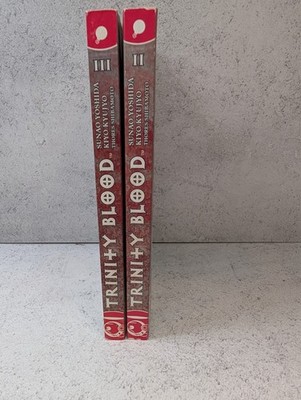 Trinity Blood Manga Vol. II III Lot   Tokyopop English