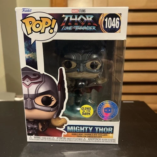 Funko Pop! Vinyl Figure - Marvel #1046 - Mighty Thor [GITD] - PIAB Exclusive
