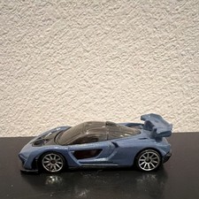 Hot Wheels McLaren Senna 1:64 Blue Black Diecast Car 2018 Model