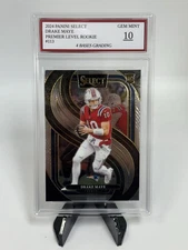 2024 Panini Select Drake Maye Patriots Premier Level Rookie #113 Gem Mint 10!