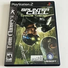 Tom Clancys Splinter Cell Chaos Theory  Sony PlayStation 2 PS2, Free Shipping!!