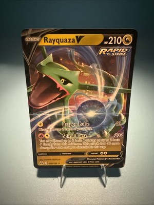 Rayquaza V Ultra Rare Crown Zenith 100/159 NM