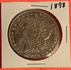 1898 P  $1 Morgan Silver Dollar.
