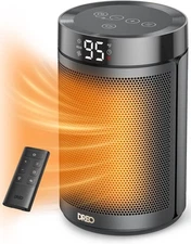 Dreo Space Heater, Portable Electric Heaters for Indoor Use with Thermostat, Dig
