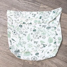 Free People Christmas Reusable Tote Crossbody Shoulder Bag Gauze Knit Boho Bag