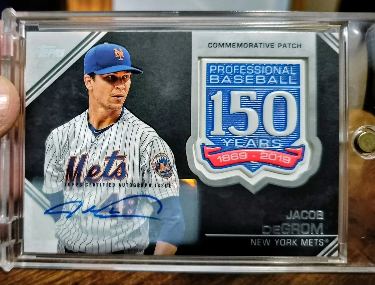 Jacob deGrom Baseball Serial Numbered Sports Trading Cards