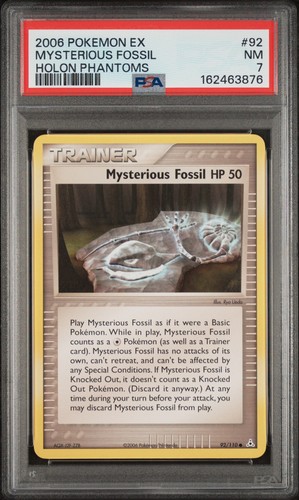 Mysterious Fossil graded PSA 7 for sale on eBay