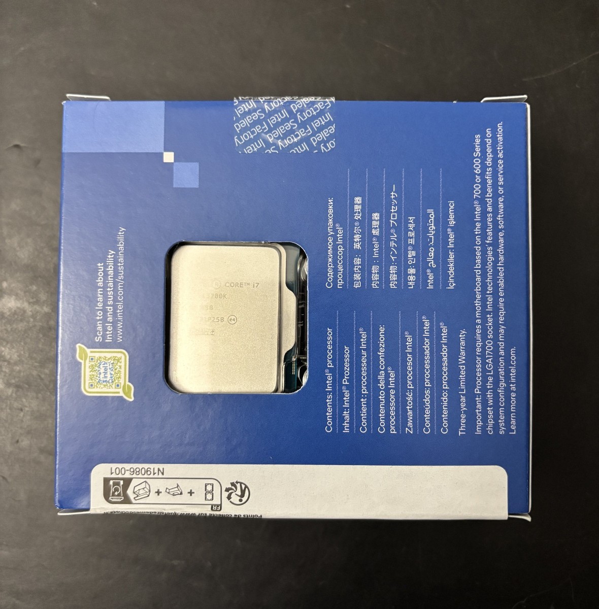 Intel Core i7-13700K Processor (5.4 GHz, 16 Cores, LGA 1700) Box
