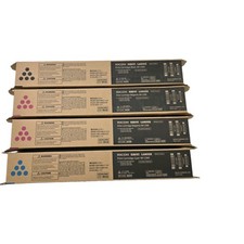 Sealed OEM Genuine Ricoh IM C300 CMMK Toner Set of 4 Black Cyan Magenta x2