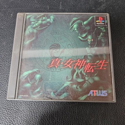 Ps Software Shin Megami Tensei Bonus Card Included retro game