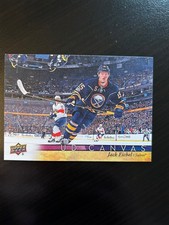 2017-18 Upper Deck UD Canvas Jack Eichel #C10 🇺🇸🥇
