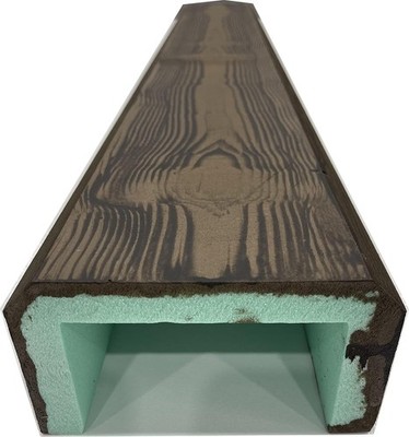 Faux Wood Beam - 48'' Long - Wood Look - XPS Foam Material - Easy Installation (4