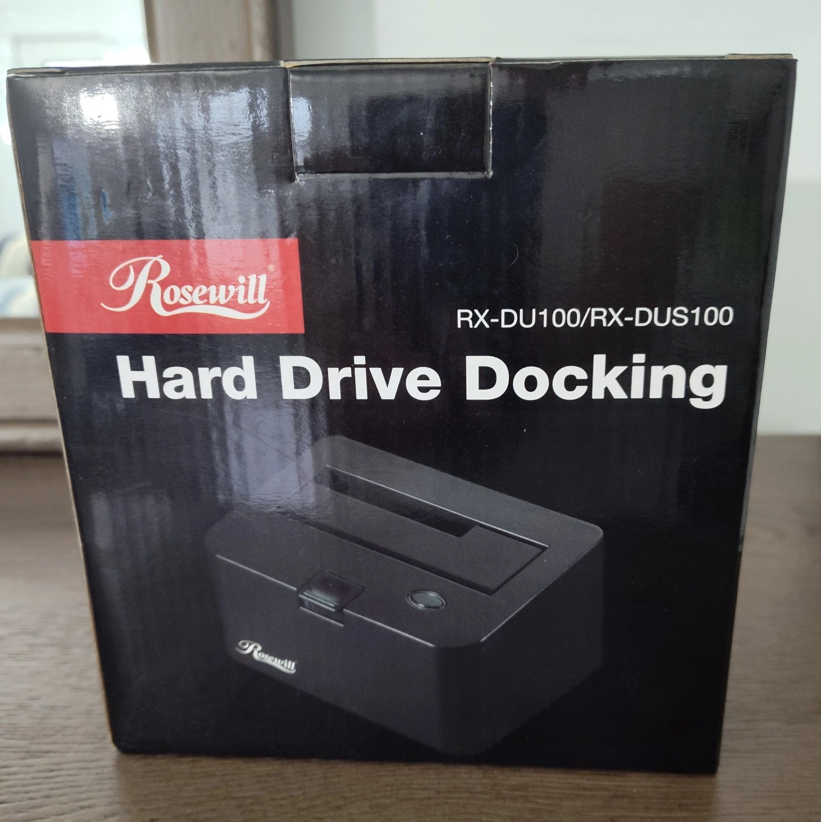 New Rosewill RX-DU100 2.5” & 3.5” SATA to USB 2.0 Hard Drive Docking Station - Picture 1 of 4