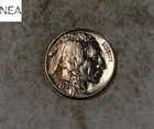1936 Buffalo Nickel ~ Almost Uncirculated AU ~ Lamination Error Reverse ~ ZB114