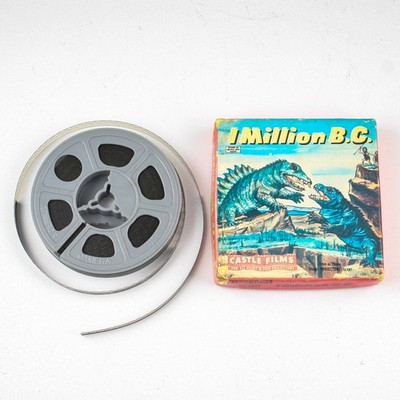 Castle Films - No. 1017 -  1 Million B.C. - Silent B&W Movie - 8mm Film